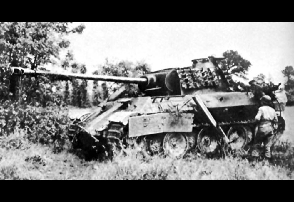 1/72 campo de batalla alemán Panzerkampfwagen V Panther SO.KFZ.171 tanque Panther