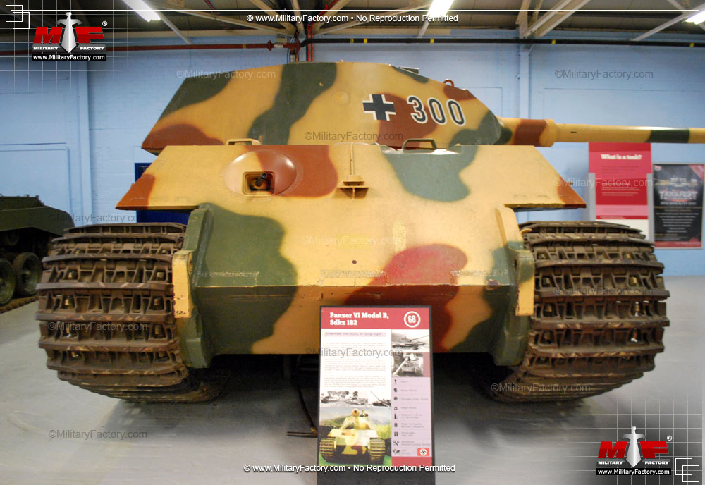 Image of the SdKfz 182 Panzer VIB Tiger II / King Tiger