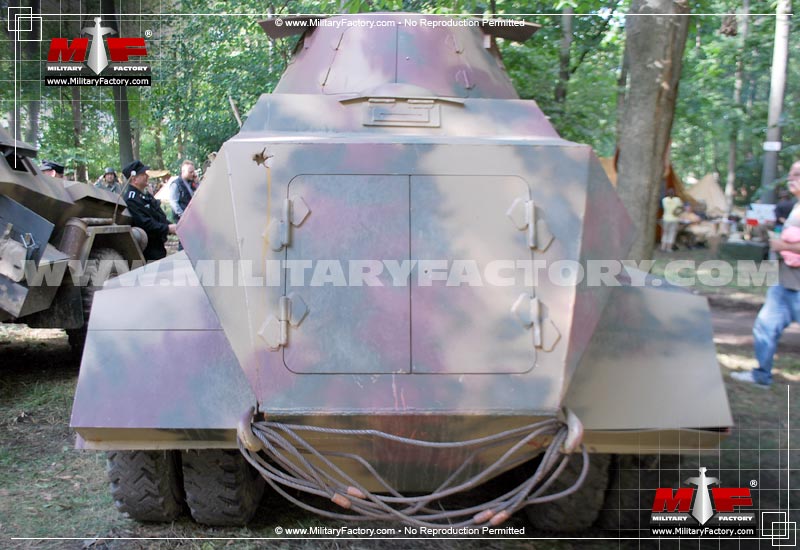 Image of the SdKfz 231 Schwerer Panzerspahwagen (6-rad)