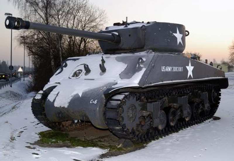 Image of the Sherman Jumbo (Medium Tank, M4A3E2)