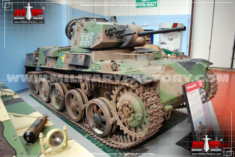 Stridsvagn m/40 (Strv m/40) Light Tank