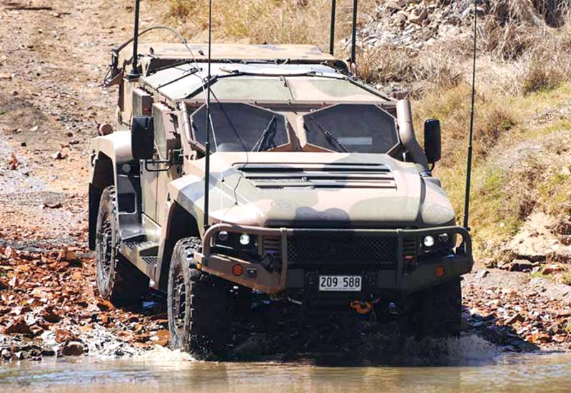 Image of the Thales Hawkei PMV (Protected Mobility Vehicle)