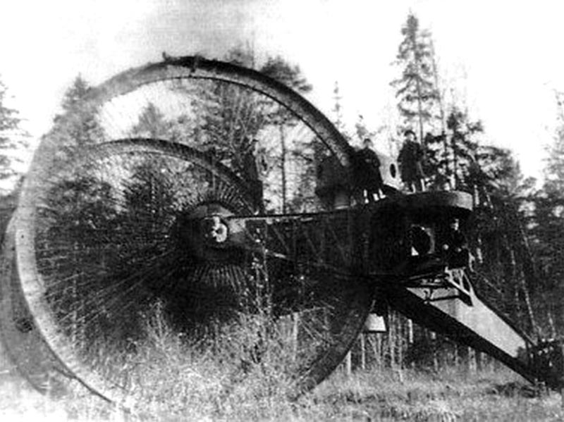 Image of the Tsar Tank (Lebedenko Tank / Netopyr)
