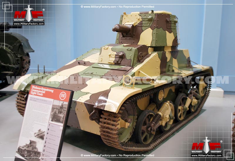 Image of the Vickers Commercial Light Tank