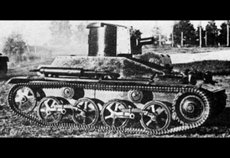 Image of the Vickers Commercial Light Tank