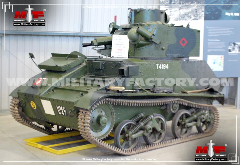Image of the Vickers Mk VI (Light Tank Mk VI)