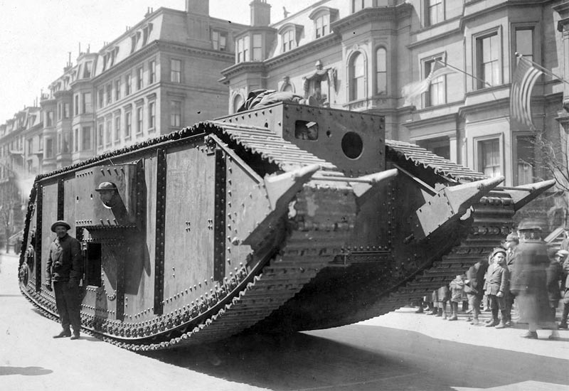 Image of the War Tank America (Steam Tank)