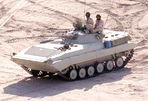 Thumbnail picture of the BMP-2 infantry fighting vehicle