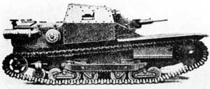 Right side view of the Carro Armato L3 tankette at rest; Image from the Public Domain.