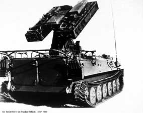 Rear right side view of the SA-13 Gopher SAM system