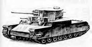 Artist impression of the Type 120 O-I Super Heavy Tank