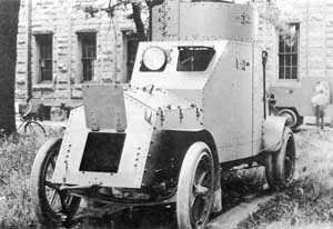 Image from the Public Domain; the Model 1918 White Armored Car is shown.