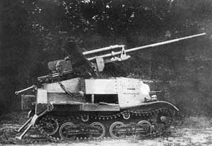 Right side profile view of the ZiS-30 tank destroyer