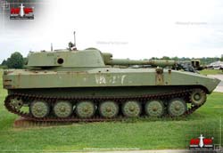 2S1 Soviet tank