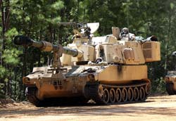 Picture of the M109 (Paladin)