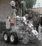 Picture of the REMOTEC ANDROS F6A Remote Ordnance Neutralization System (RONS)