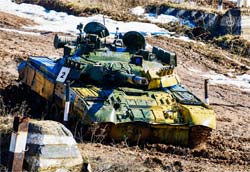 T-80 Main Battle Tank Russia
