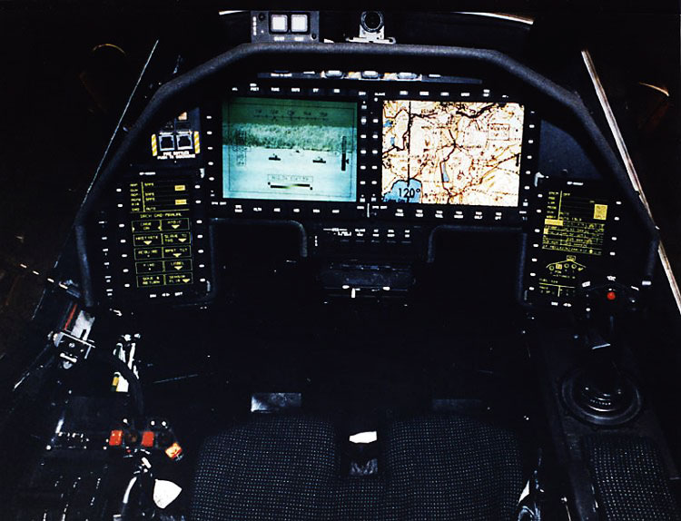 Cockpit image of the Boeing / Sikorsky RAH-66 Comanche