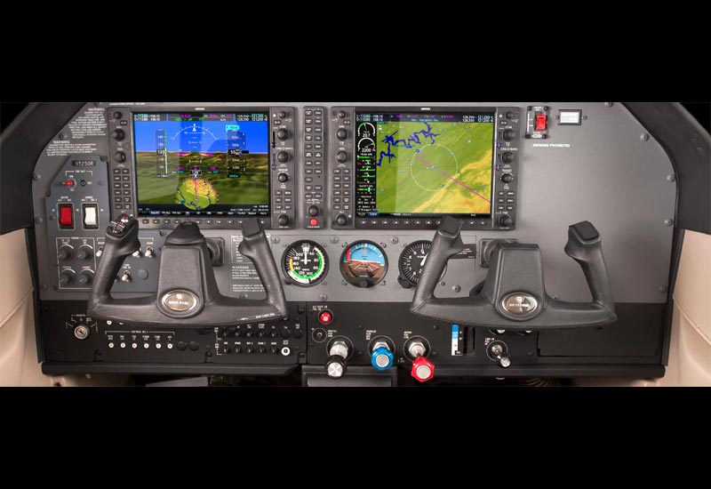 Cockpit image of the Cessna 182 (Skylane)