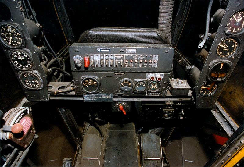 Cockpit image of the Consolidated PBY-5A Catalina