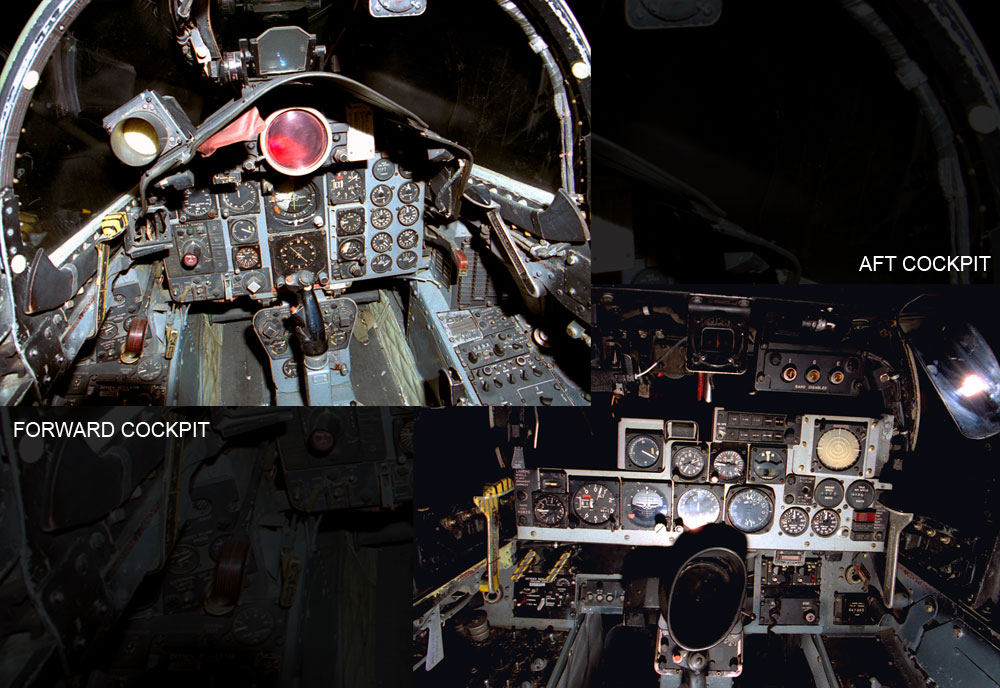 Cockpit image of the McDonnell Douglas F-4E Phantom II