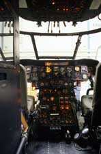 Cockpit picture of the Airbus Helicopters SA 330 Puma