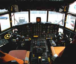 Cockpit picture of the Lockheed AC-130H Spectre / AC-130U Spooky