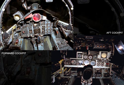 Cockpit picture of the McDonnell Douglas F-4 Phantom II