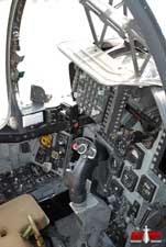 Cockpit picture of the Boeing (BAe Systems / McDonnell Douglas) AV-8B Harrier II