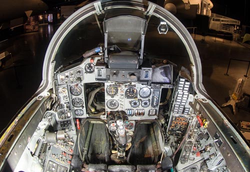Cockpit picture of the Mikoyan MiG-29 (Fulcrum)