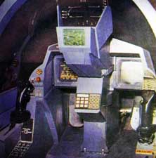 Cockpit picture of the Novi Avion