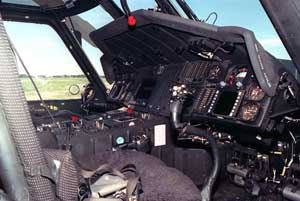 Cockpit picture of the Sikorsky HH-60 / MH-60T Jayhawk