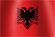 National flag of the country of Albania (image)