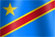 National flag of the country of the Democratic Republic of the Congo (image)