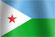 National flag of the country of Djibouti (image)
