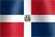 National flag of the country of the Dominican Republic (image)