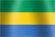National flag of the country of Gabon (image)