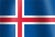 National flag of the country of Iceland (image)