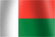 National flag of the country of Madagascar (image)