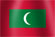 National flag of the country of Maldives (image)