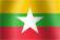National flag of the country of Myanmar (image)