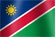 National flag of the country of Namibia (image)