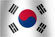 National flag of the country of South Korea (image)
