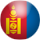 Mongolia national flag graphic