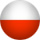 Poland national flag graphic