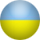 Ukraine national flag graphic