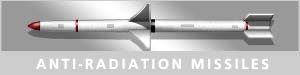 Graphical image of an aircraft anti-radar/anti-radiation missile