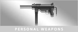 Graphical image of the M3 Grease Gun submachine gun