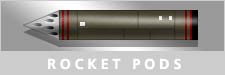 Graphical image of an aircraft rocket pod