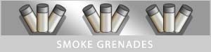 Graphical image of tank /armored vehicle smoke grenade dischargers